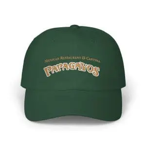 papagayos mexican restaurant official dad hat