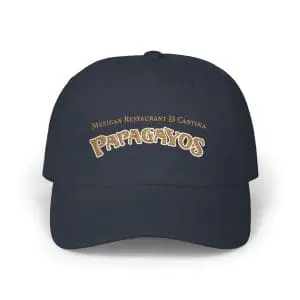 papagayos mexican restaurant official dad hat