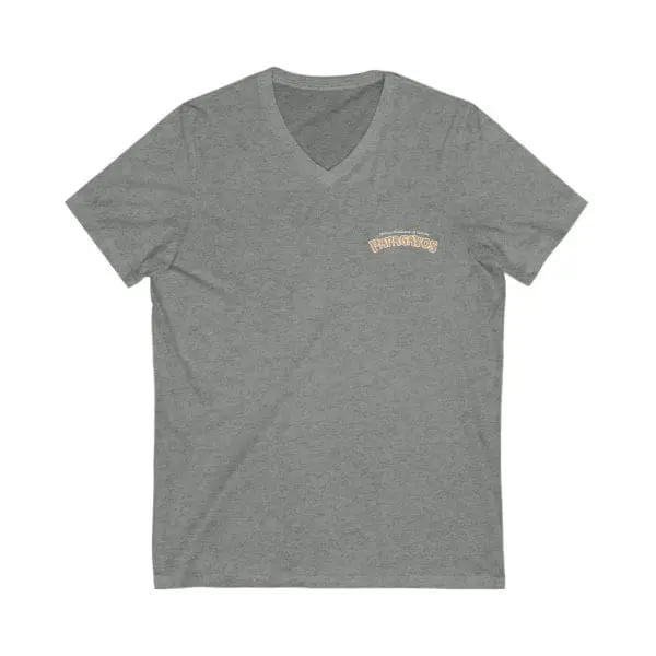 unisex jersey short sleeve v neck tee