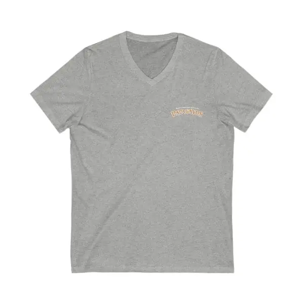 unisex jersey short sleeve v neck tee
