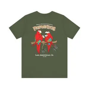 papagayos mexican restaurant t shirt
