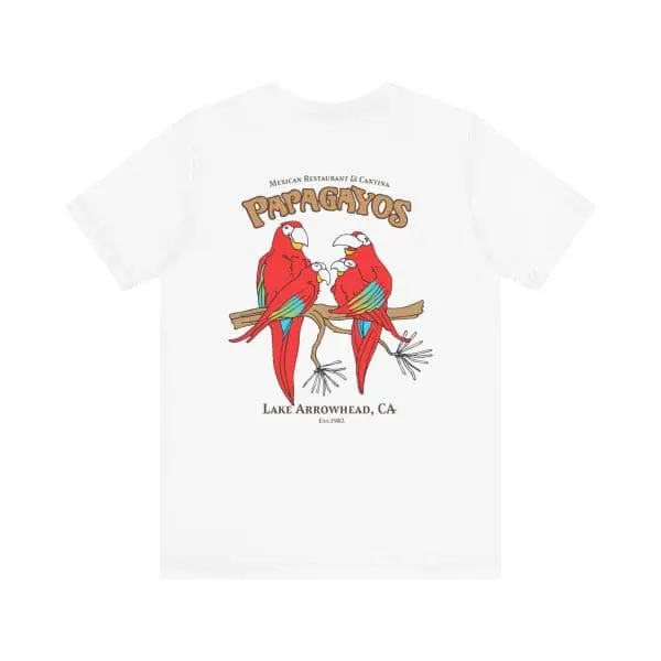 papagayos mexican restaurant t shirt