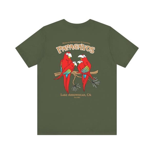 papagayos mexican restaurant t shirt