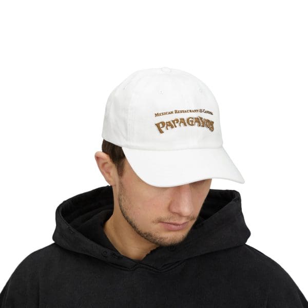 papagayos mexican restaurant official dad hat